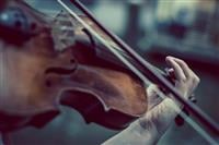 Energetic classical music played by strings.