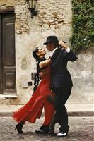 A rhythmic and bright song that calls to tango.